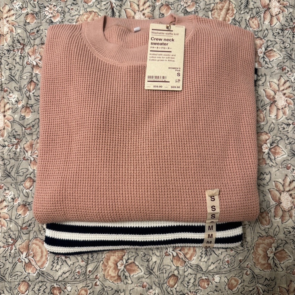 NWT MUJI cotton summer sweater - 2 available